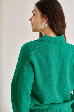 CONNIE Wool Top - Green from KOMODO