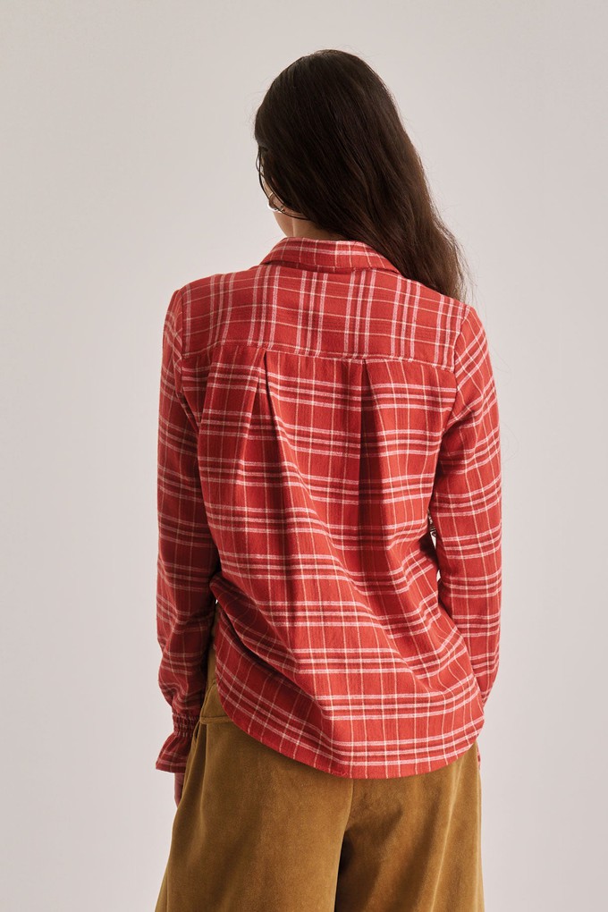 PAGE Organic Cotton Shirt - Red from KOMODO