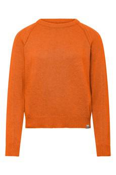 OLA - Organic Cotton Jumper Burnt Orange via KOMODO