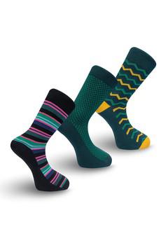 JAZZ Gift Box - GOTS Organic Cotton Socks via KOMODO