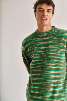 TERUMA Lambs Wool Jumper - Green via KOMODO