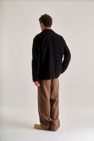 STANLEY Organic Cotton Tencel Jacket - Black from KOMODO STANLEY Organic Cotton Tencel Jacket - Black from KOMODO