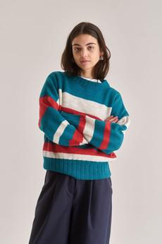 JESSIE Lambswool Jumper - Evergreen via KOMODO