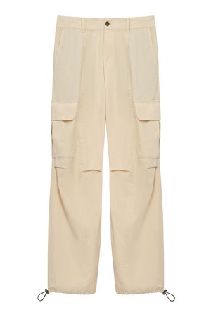 JAMIE - Organic Cotton Trouser Putty from KOMODO