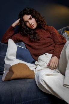 WILD Wool Jumper - Chestnut via KOMODO