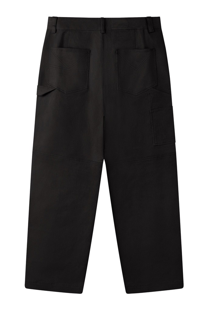 THEO Organic Cotton Tencel Trouser - Black from KOMODO
