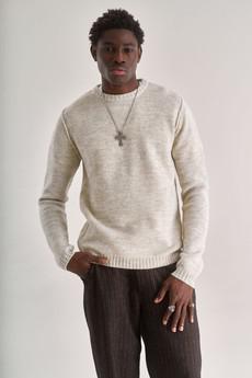 BOBBIE Merino Wool Jumper - Natural via KOMODO