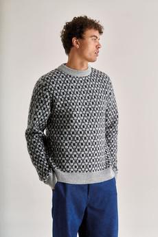 CHAI Lambs Wool Jumper - Charcoal via KOMODO