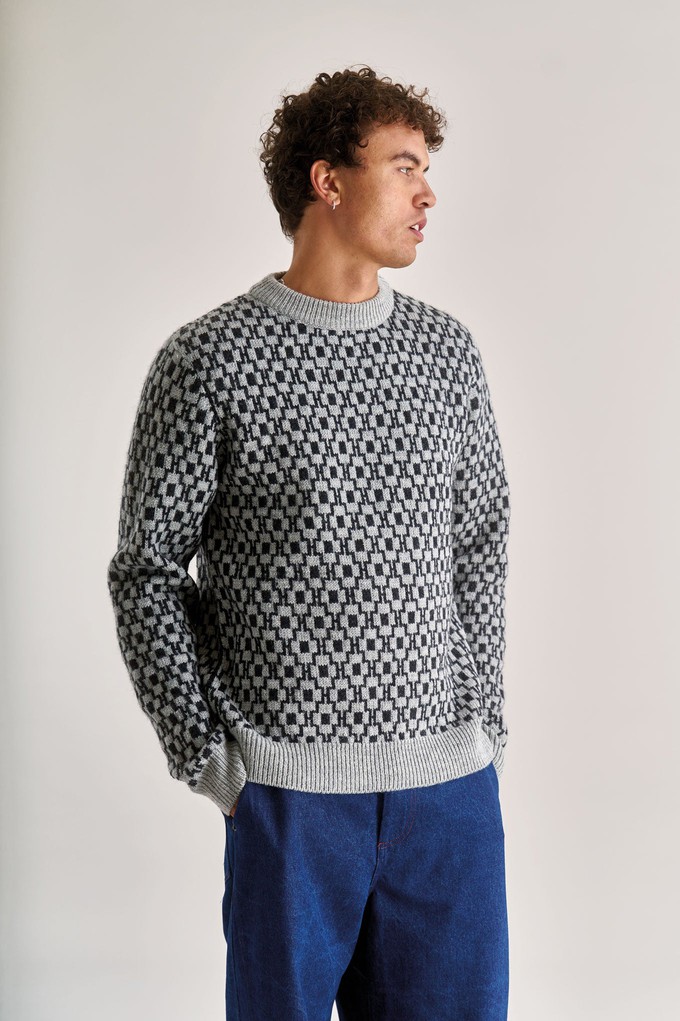 CHAI Lambs Wool Jumper - Charcoal from KOMODO