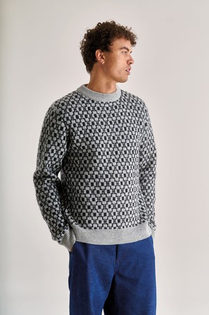CHAI Lambs Wool Jumper - Charcoal from KOMODO