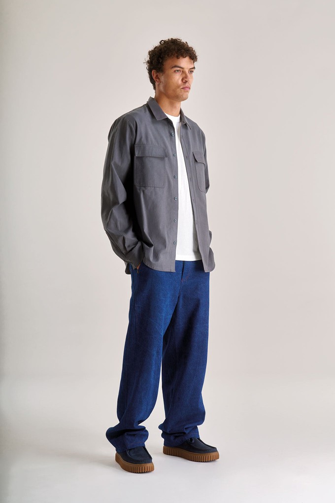 ARC Cotton Tencel Blend Shirt - Grey from KOMODO