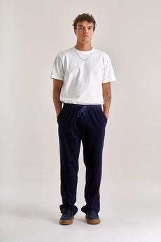 LUKE Organic Cotton Cord Trouser - Navy via KOMODO
