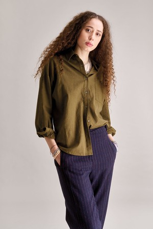HANAKO Organic Cotton Shirt - Green from KOMODO