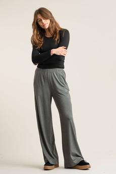 BINITA Modal Trouser - Charcoal via KOMODO