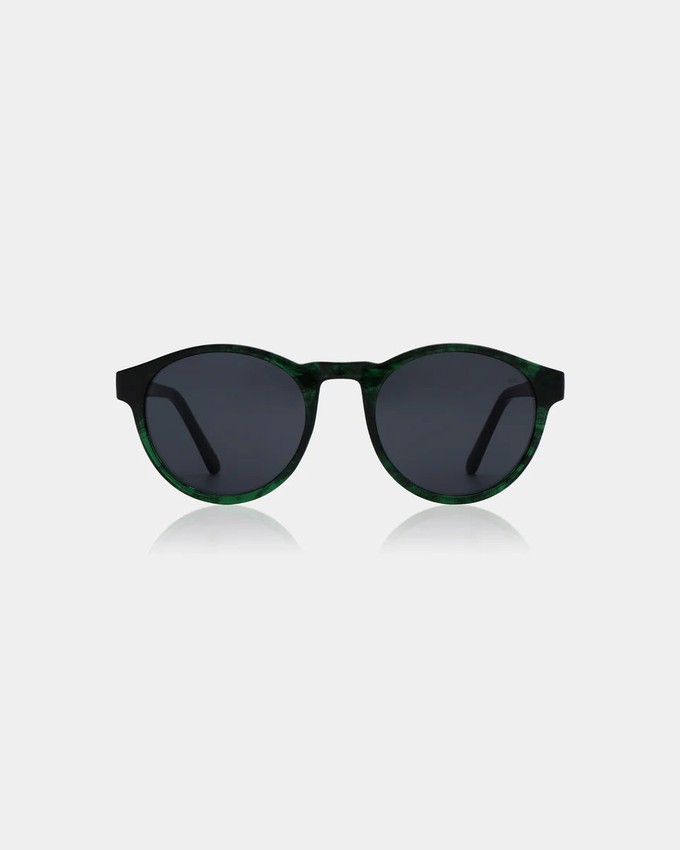 MARVIN- Green Marble Transparent Sunglasses by A.Kjaerbede from KOMODO