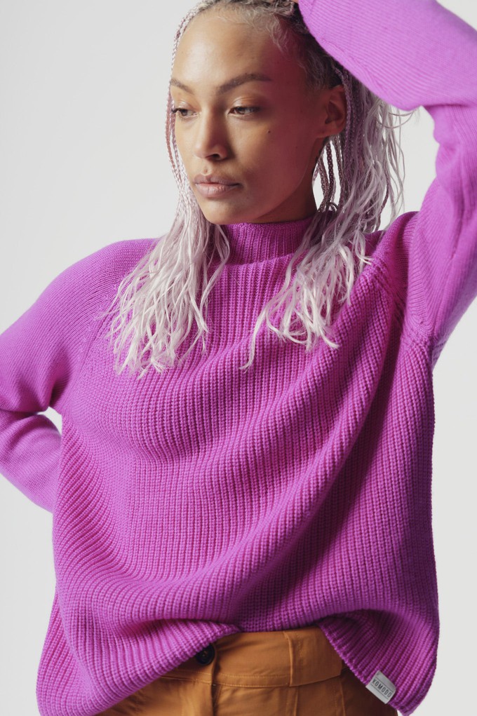 KATTY - Fine Merino Jumper Fuchsia from KOMODO