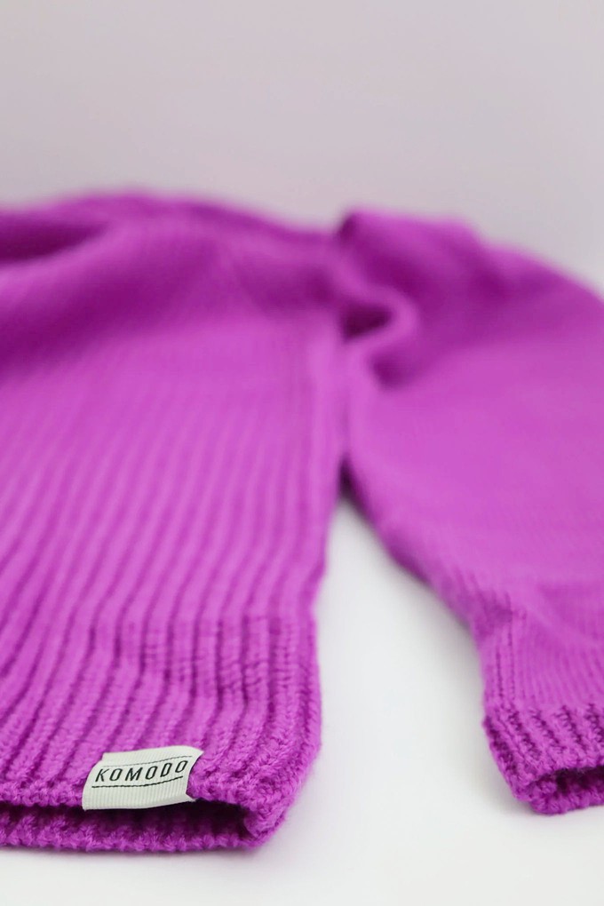 KATTY - Fine Merino Jumper Fuchsia from KOMODO