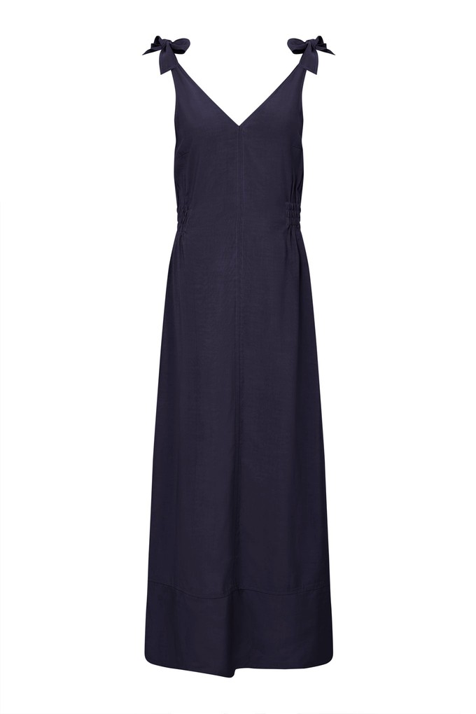 MARNIE - Rayon Dress Navy from KOMODO