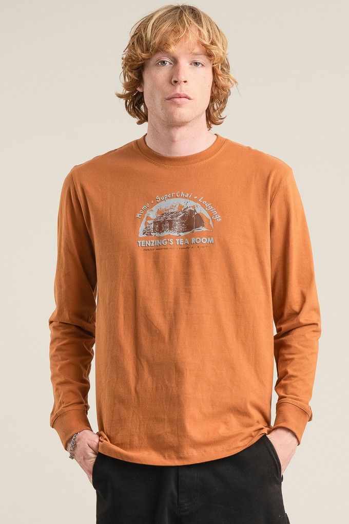 TEAM ROOMS Organic Cotton Tee - Brass from KOMODO