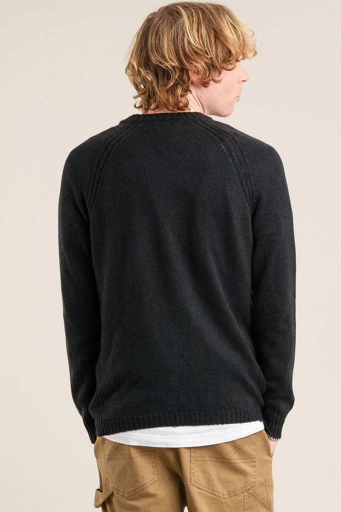 CHRISTOFF Merino Wool Jumper - Black from KOMODO