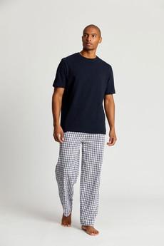 JIM JAM Mens - Organic Cotton Pyjama Bottoms White via KOMODO