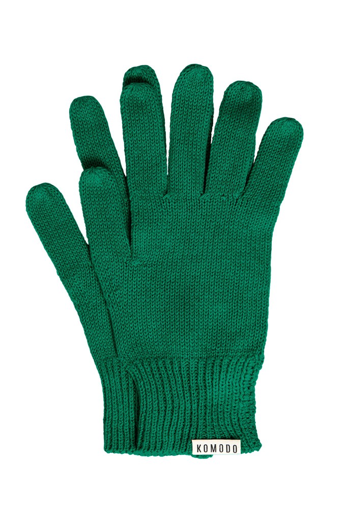 CITY - GOTS Organic Cotton Gloves - Bright Green from KOMODO