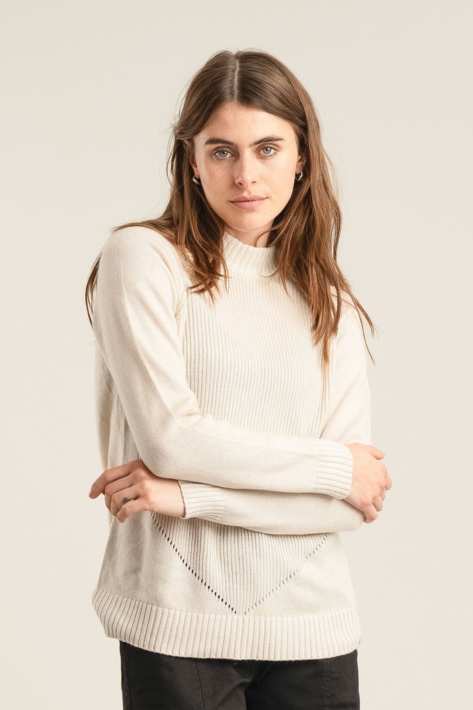 KATE Merino Wool Jumper - Sand from KOMODO