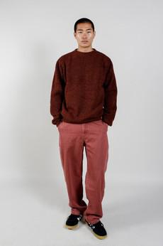 MAKULU Organic Cotton Trouser - Red Wash via KOMODO