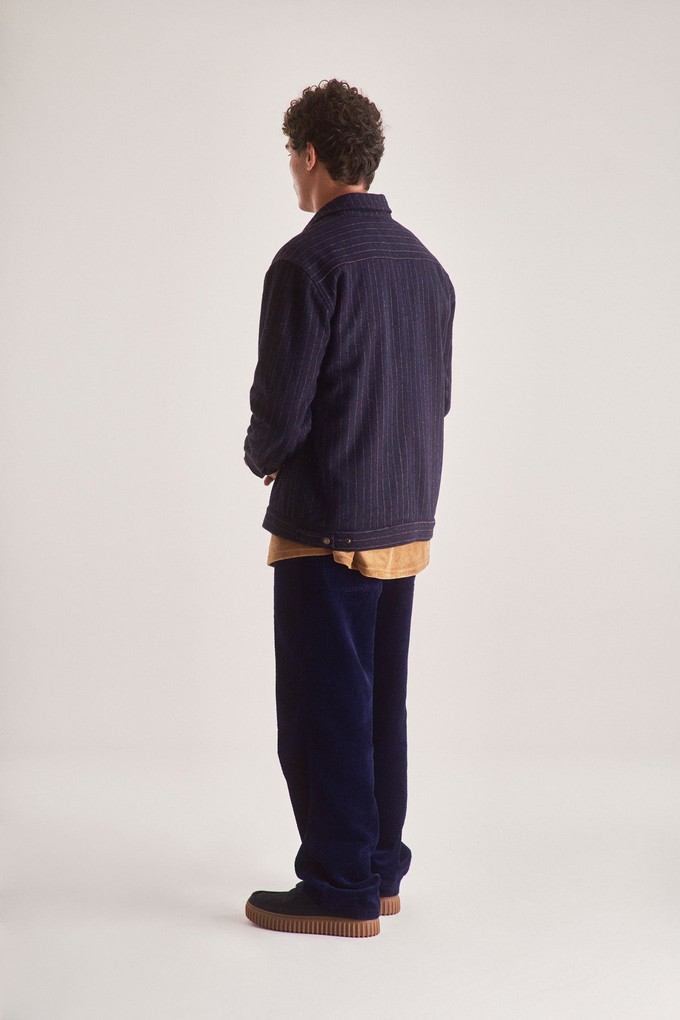 GABE Recycled Poly Wool Blend Jacket - Navy from KOMODO GABE Recycled Poly Wool Blend Jacket - Navy from KOMODO