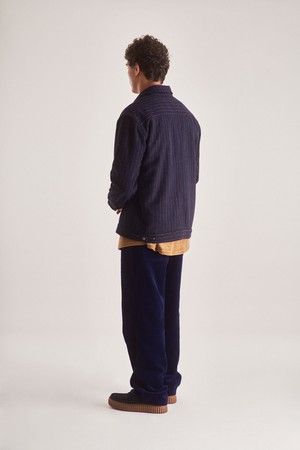 GABE Recycled Poly Wool Blend Jacket - Navy from KOMODO GABE Recycled Poly Wool Blend Jacket - Navy from KOMODO