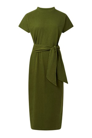 FONDA - Organic Cotton Dress - Green from KOMODO