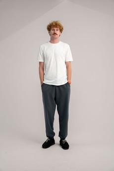 ADAM GOTS Organic Cotton Jogger - Washed Black via KOMODO