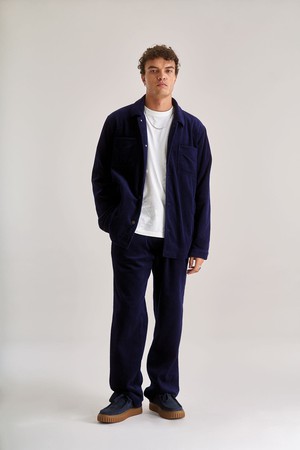 STANLEY Organic Cotton Cord Jacket - Navy from KOMODO STANLEY Organic Cotton Cord Jacket - Navy from KOMODO