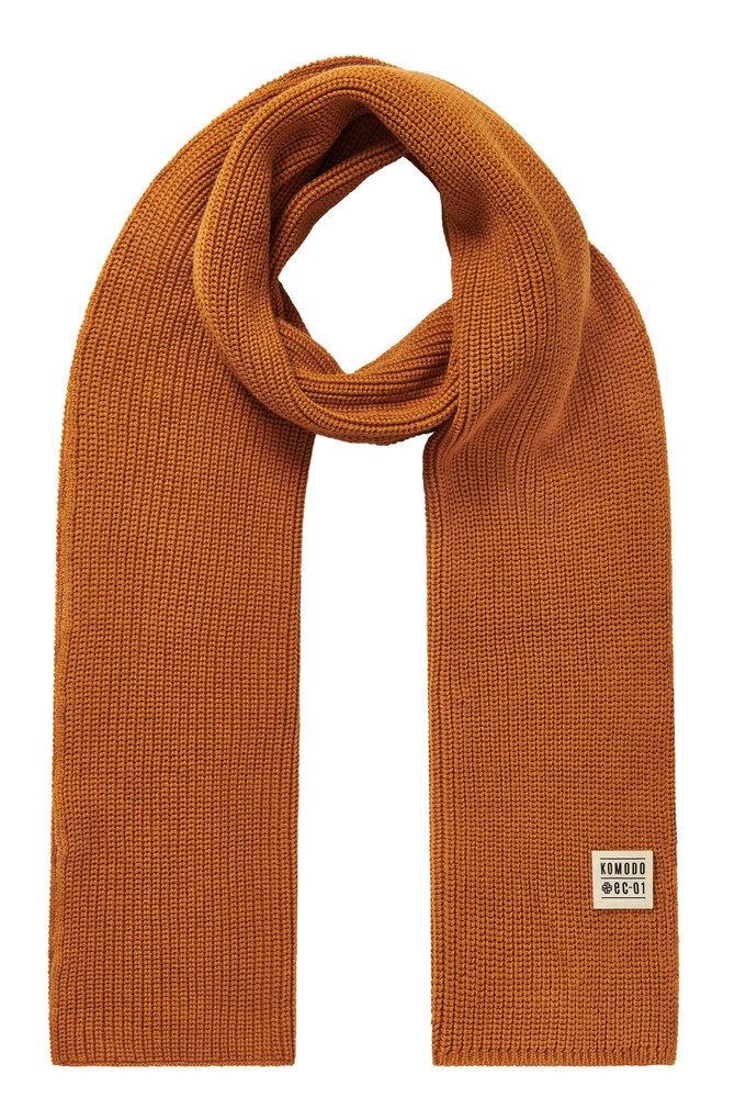 LONDON - Organic Cotton Scarf Mustard from KOMODO
