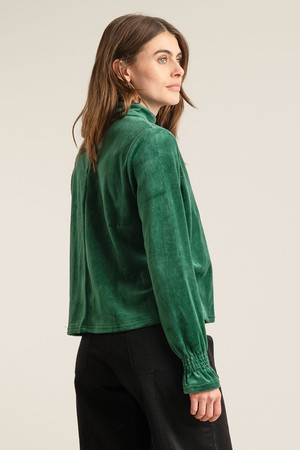 ALICE Velvet Top - Green from KOMODO