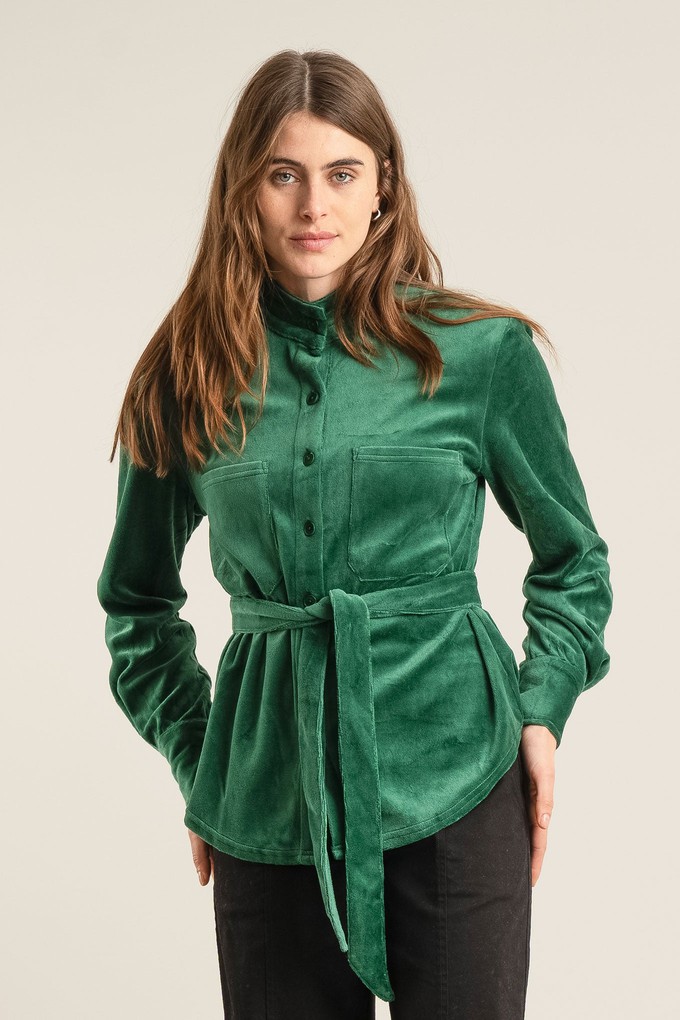 FORD Velvet Top - Green from KOMODO