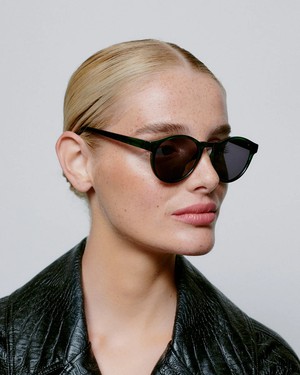 MARVIN- Green Marble Transparent Sunglasses by A.Kjaerbede from KOMODO