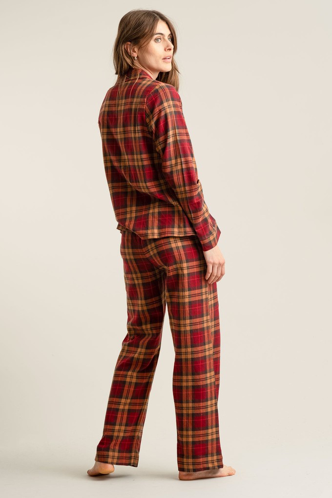 JIM JAM Womens Organic Cotton Pyjama Set - Berry from KOMODO