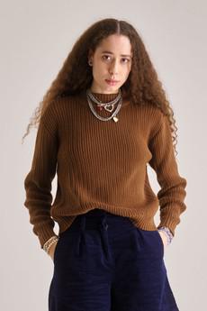 POSEY Organic Cotton Jumper - Hazelnut via KOMODO