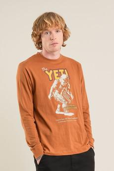 YETI Organic Cotton Tee - Brass via KOMODO