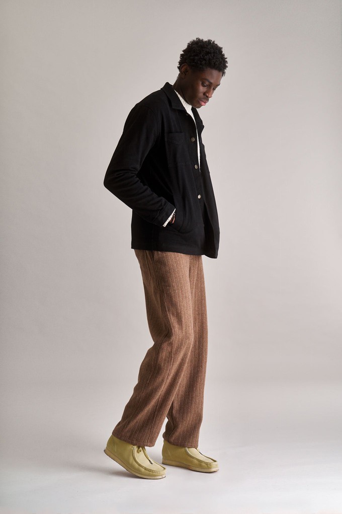 STANLEY Organic Cotton Tencel Jacket - Black from KOMODO STANLEY Organic Cotton Tencel Jacket - Black from KOMODO