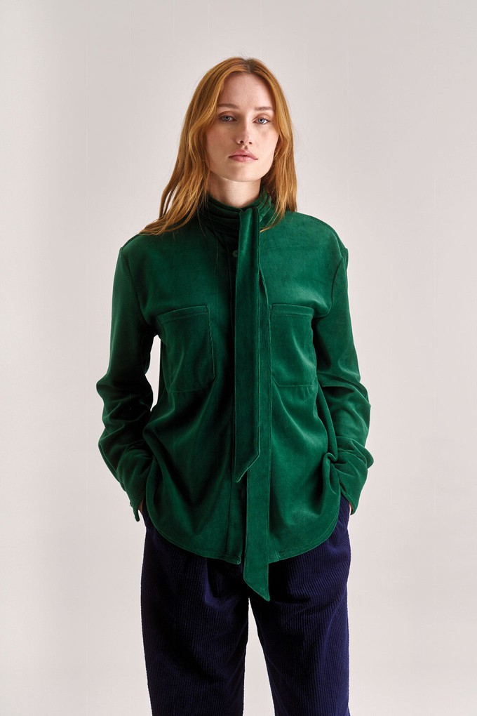 FORD Velvet Top - Green from KOMODO