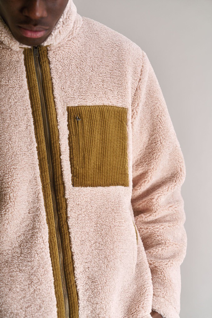 DREW Recycled PET Fleece Jacket- Sand from KOMODO DREW Recycled PET Fleece Jacket- Sand from KOMODO