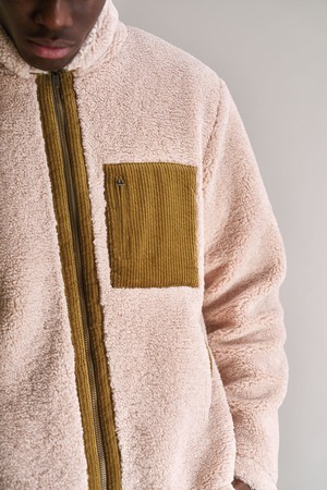 DREW Recycled PET Fleece Jacket- Sand from KOMODO DREW Recycled PET Fleece Jacket- Sand from KOMODO