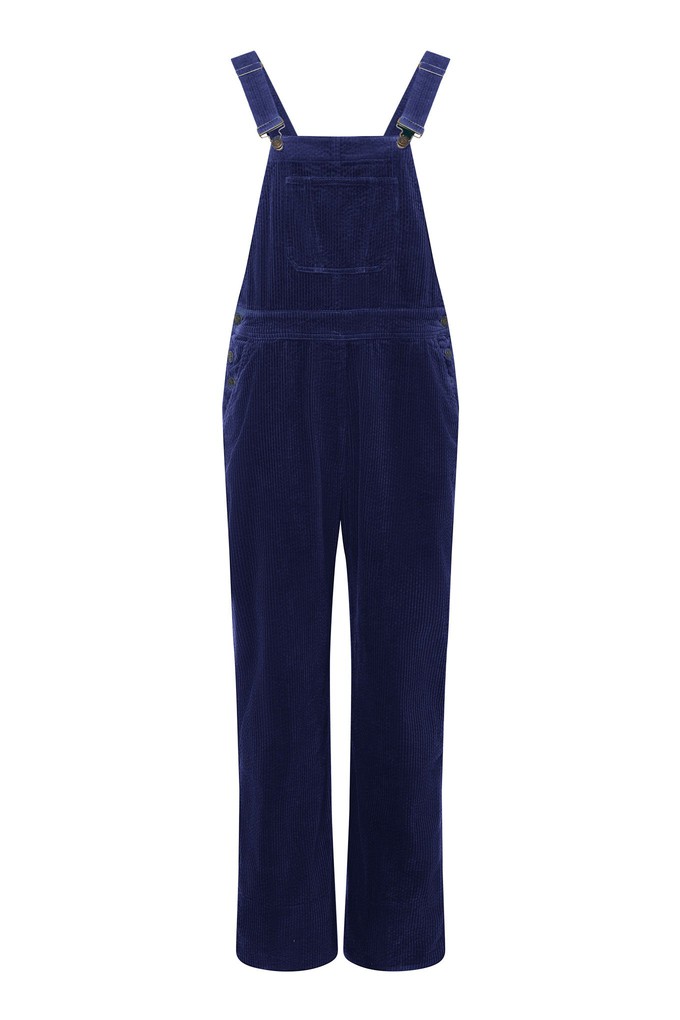 LENI Organic Cotton Cord Dungaree - Navy from KOMODO LENI Organic Cotton Cord Dungaree - Navy from KOMODO