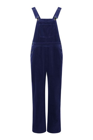 LENI Organic Cotton Cord Dungaree - Navy from KOMODO LENI Organic Cotton Cord Dungaree - Navy from KOMODO