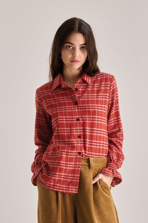 PAGE Organic Cotton Shirt - Red from KOMODO