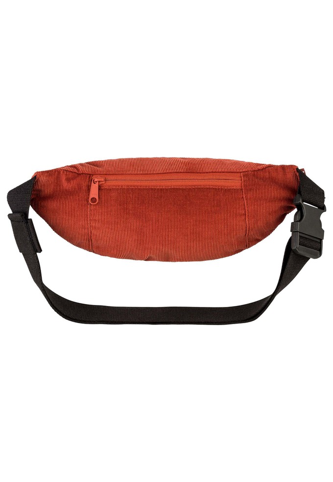 BHAVIN Corduroy Hip Bag by MELA - Brick from KOMODO