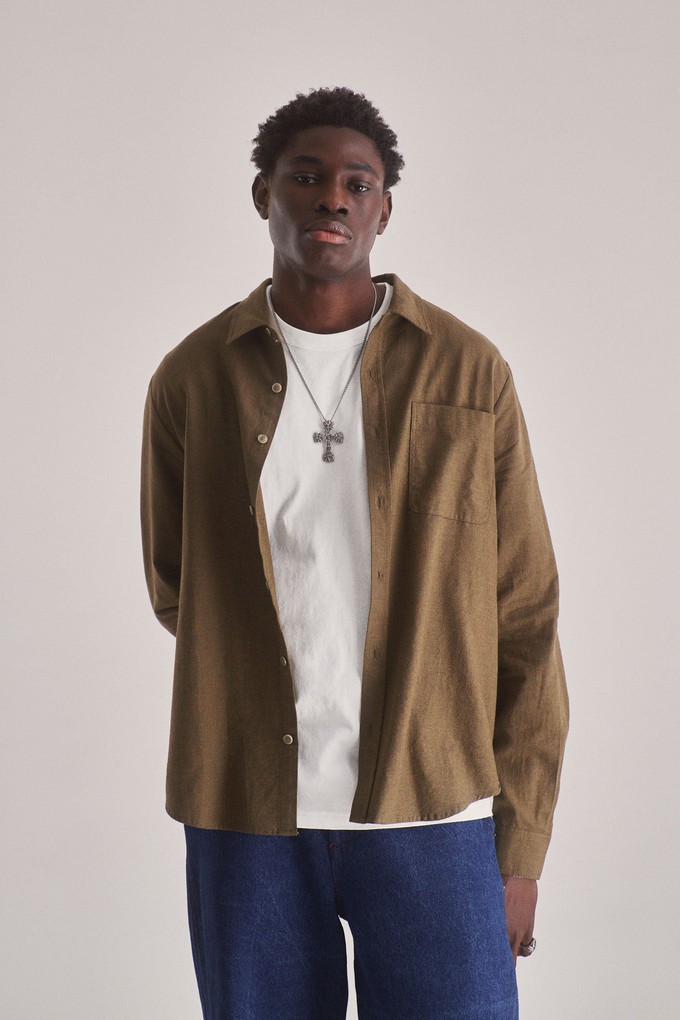 SPECTRE Organic Cotton Shirt - Green from KOMODO