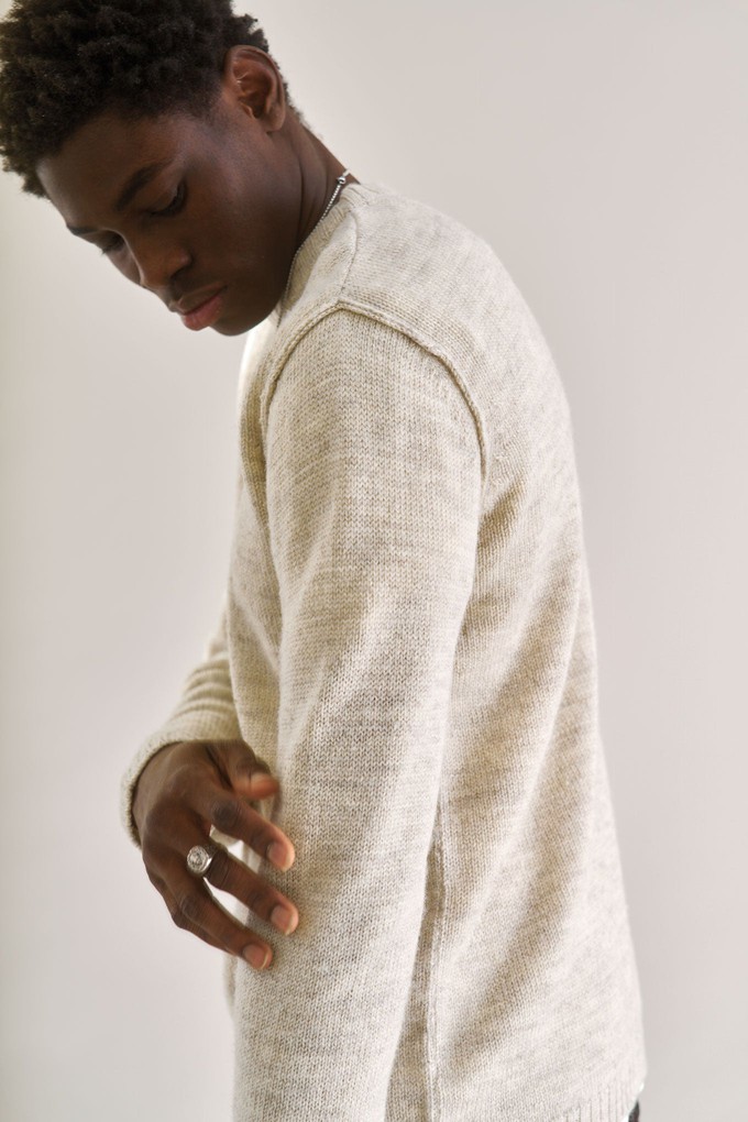 BOBBIE Merino Wool Jumper - Natural from KOMODO